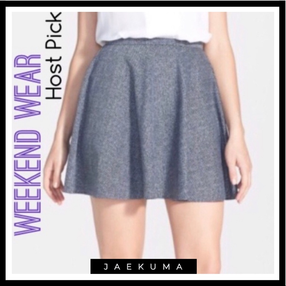 Michael Kors Herringbone Skirt
